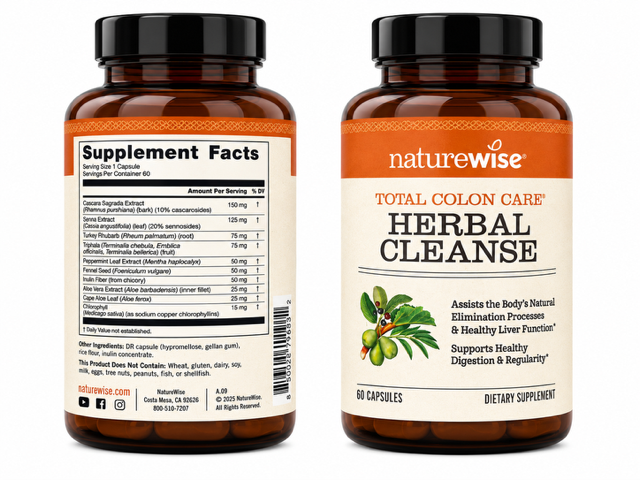 NatureWise Total Colon Care – Herbal Cleanse