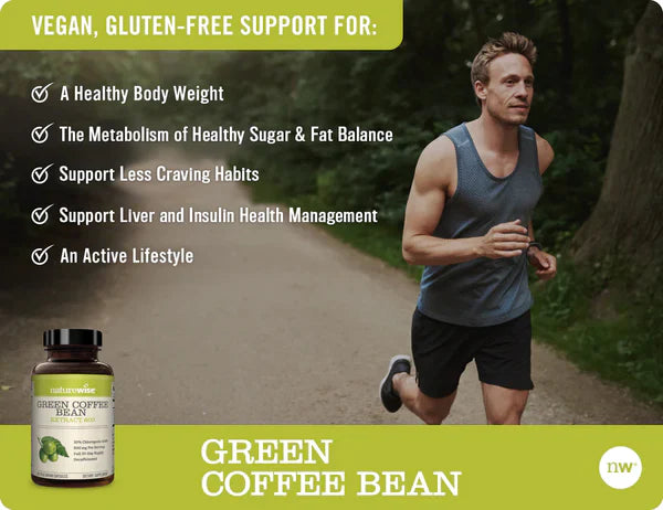 NatureWise Green Coffee Bean Extract (60 Capsules)