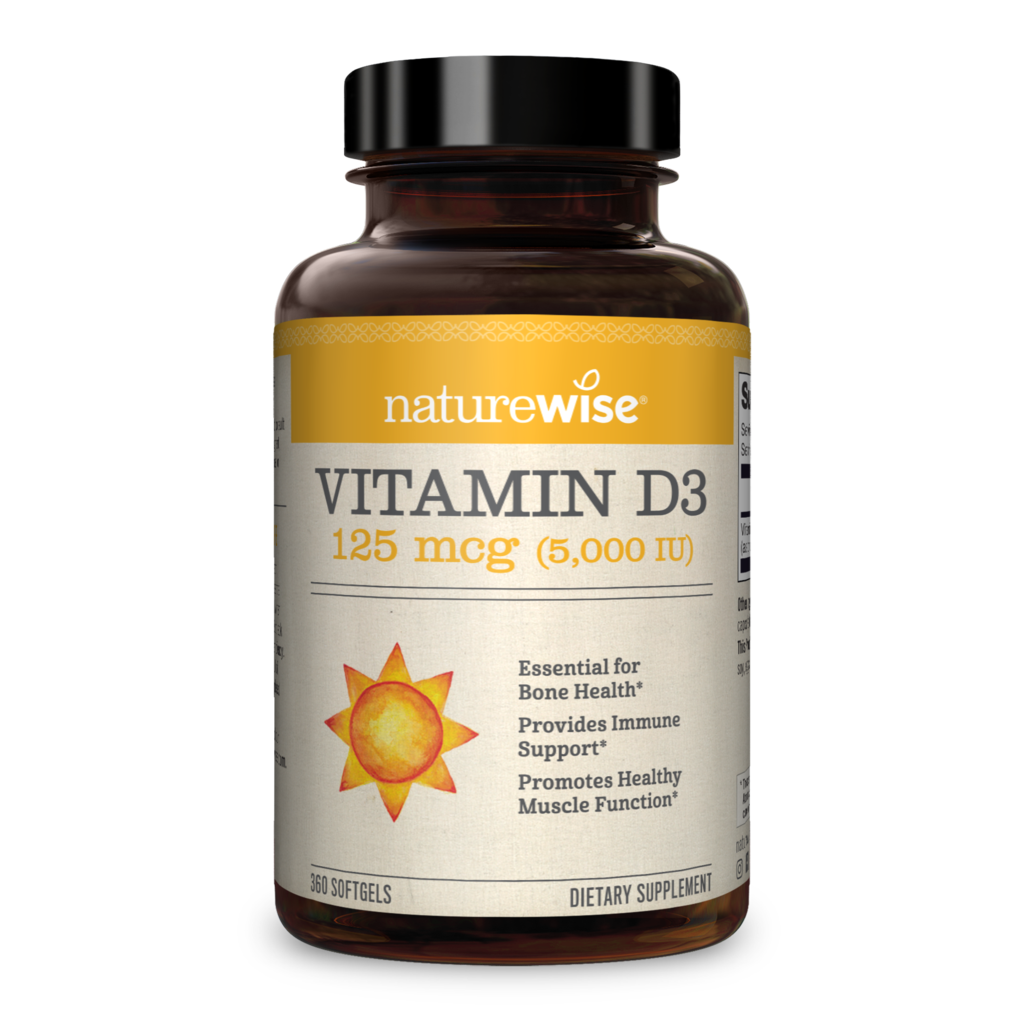 Vitamin D3 125 mcg (5000 IU)